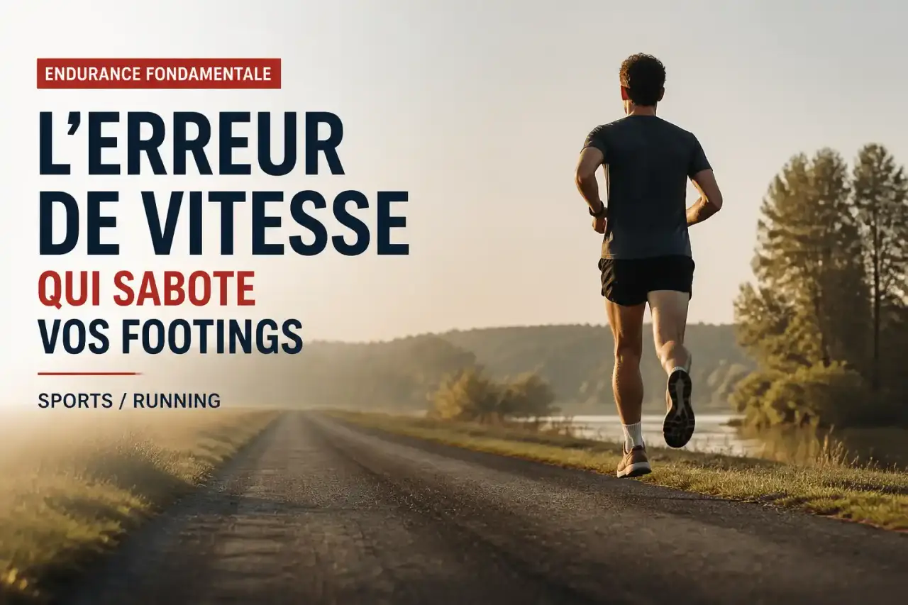 Tableau endurance fondamentale : l'erreur de vitesse qui sabote vos footings