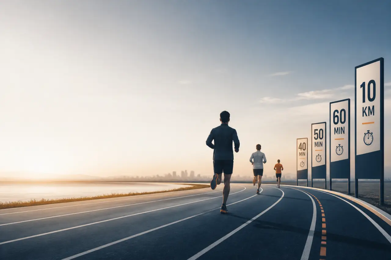 Quel plan d’entraînement 10 km choisir pour viser 40, 50 ou 60 minutes ?