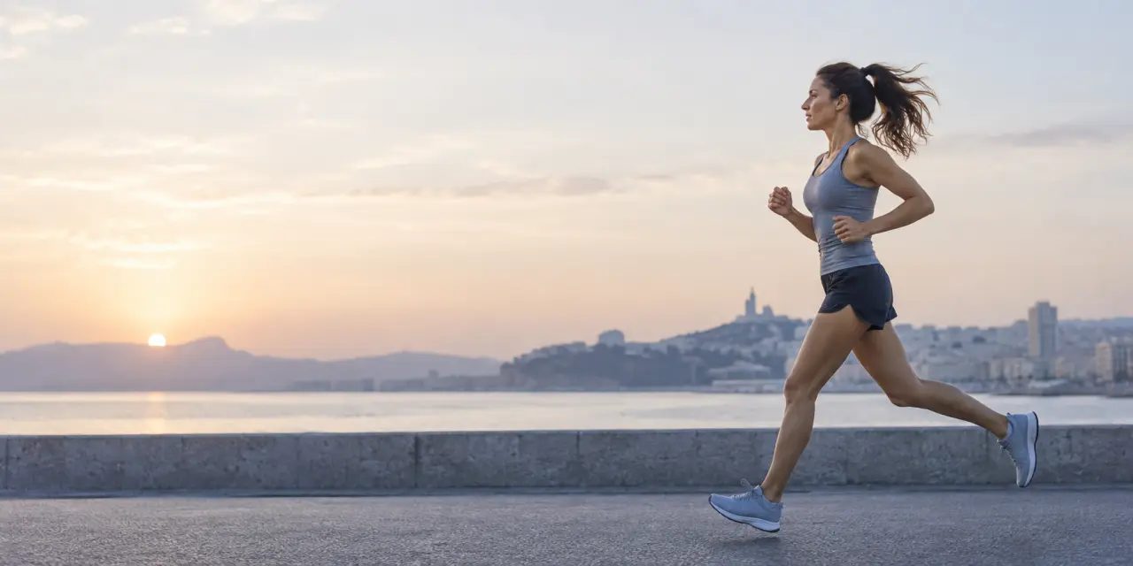 La course à pied transforme la silhouette, mais le poids peut rester stable