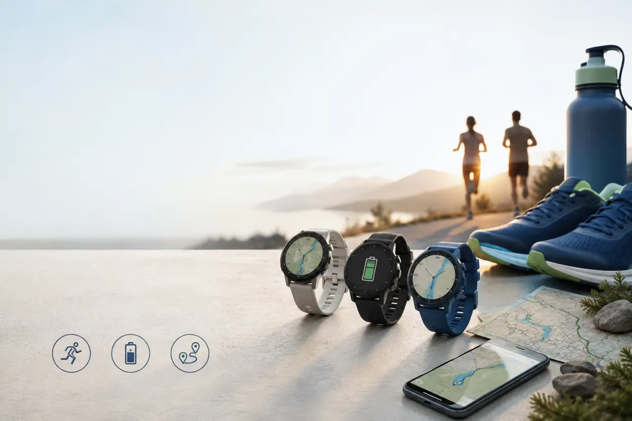 Montres GPS connectées : choisir selon son sport, son autonomie et sa navigation